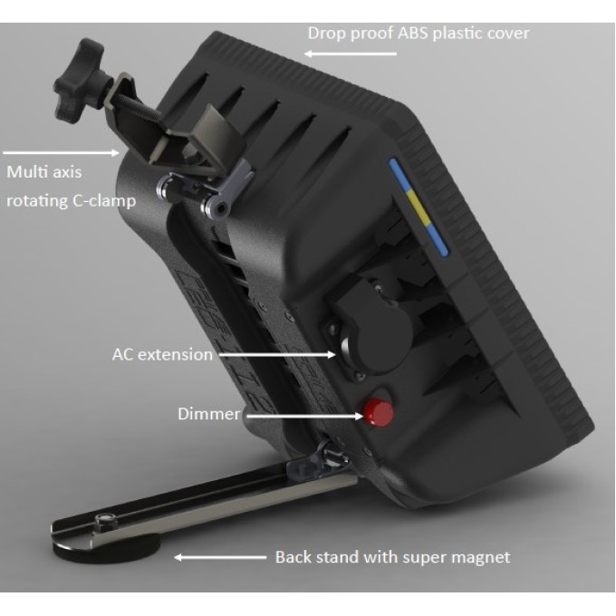 Lampa LED iluminare temporara 100W - 16.000 Lumeni 